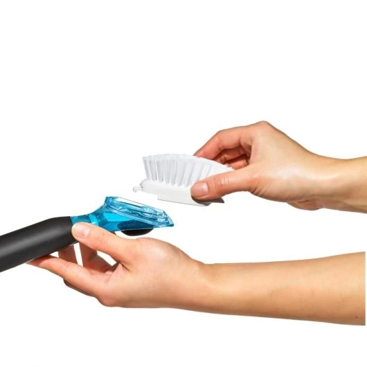 OXO Nylon Bristle Soap Dispensing Dish Brush 8 OXO Nylon Bristle Soap Dispensing Dish Brush - Image 6