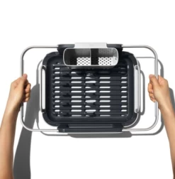 OXO Over-the-sink Aluminum Dish Rack