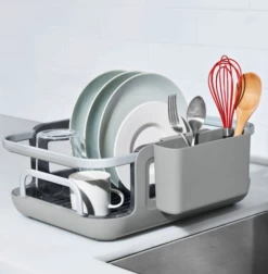OXO Over-the-sink Aluminum Dish Rack -Home-Kitchen oxo oxo over the sink aluminum dish rack 4