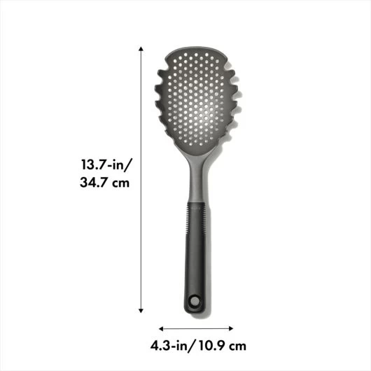 OXO Pasta Scoop Strainer 4 OXO Pasta Scoop Strainer - Image 2