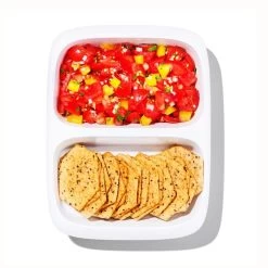 OXO Prep & Go Divided Food Container