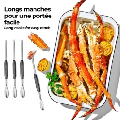 OXO Stainless Steel Seafood Picks, Set Of 4 -Home-Kitchen oxo oxo stainless steel seafood picks set of 4