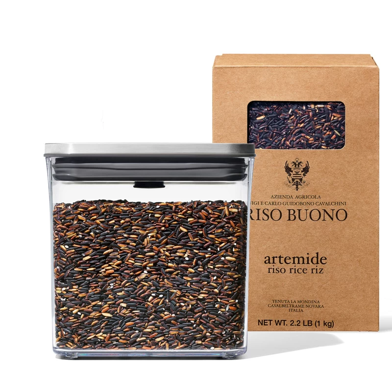 Oxo Steel POP 2.0 Small Short Rectangle Container 1.6 L 4 Oxo Steel POP 2.0 Small Short Rectangle Container 1.6 L - Image 2