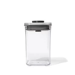 Oxo Steel POP 2.0 Small Square Short Container 1 L 8 Oxo Steel POP 2.0 Small Square Short Container 1 L -Home-Kitchen oxo oxo steel pop 20 small square short container 1