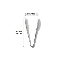 OXO Steel Serving Tongs, 9" -Home-Kitchen oxo oxo steel serving tongs 9 3
