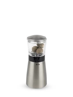 Peugeot Daman Manual Nutmeg Mill In Stainless And Acrylic