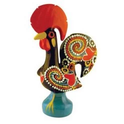 Portugal Imports The Good Luck Rooster 25cm Barcelos Black Collection -Home-Kitchen portugal imports the good luck rooster 25cm barcel 2