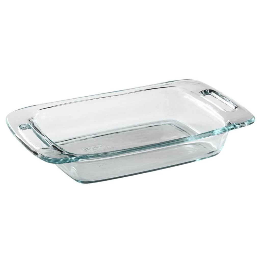 Pyrex Plat Rect Arondie 2qt ( D ) 3 Pyrex Plat Rect Arondie 2qt ( D )
