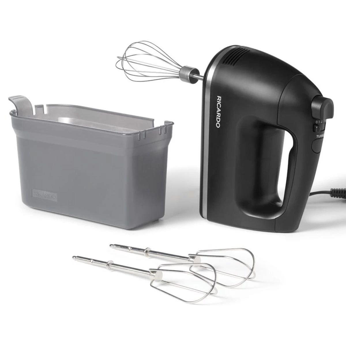 Ricardo 5 Speed Hand Mixer With Storage Case 3 Ricardo 5 Speed Hand Mixer With Storage Case