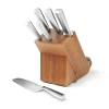 Ricardo 7-Piece Acacia Wood Rotating Knife Block Set -Home-Kitchen ricardo ricardo 7 piece acacia wood rotating knife