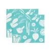 Ricardo Set Of 2 Large Turquoise Reusable Food Wraps -Home-Kitchen ricardo ricardo set of 2 large turquoise reusable