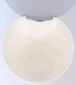 Rosti "Calypso" Compost 7.5 X 7 White Bin -Home-Kitchen rosti rosti calypso compost 75 x 7 white bin 2