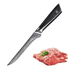 Senshi 15cm Damacus Steel Boning Knife -Home-Kitchen senshi senshi 15cm damacus steel boning knife 5