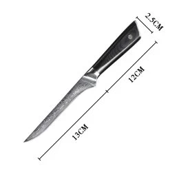 Senshi 15cm Damacus Steel Boning Knife -Home-Kitchen senshi senshi 15cm damacus steel boning knife 7
