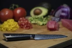 Senshi 5'' Damascus Steel Utility Knife