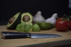 Senshi 5'' Damascus Steel Utility Knife -Home-Kitchen senshi senshi 5 damascus steel utility knife 3