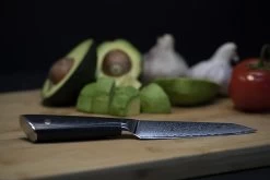 Senshi 5'' Damascus Steel Utility Knife -Home-Kitchen senshi senshi 5 damascus steel utility knife 4