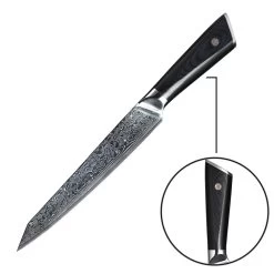Senshi Damascus Steel 20 Cm Slicing Knife -Home-Kitchen senshi senshi damascus steel 20 cm slicing knife 3