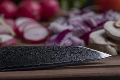 Senshi Damascus Steel 20 Cm Slicing Knife -Home-Kitchen senshi senshi damascus steel 20 cm slicing knife 9