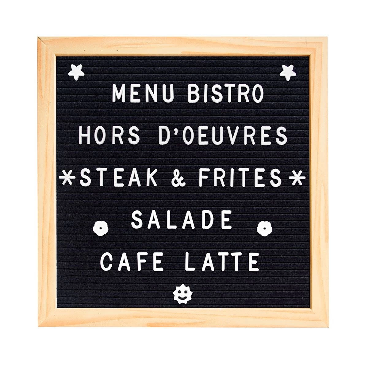 Starfrit Gourmet Bistro Felt Message Board 3 Starfrit Gourmet Bistro Felt Message Board