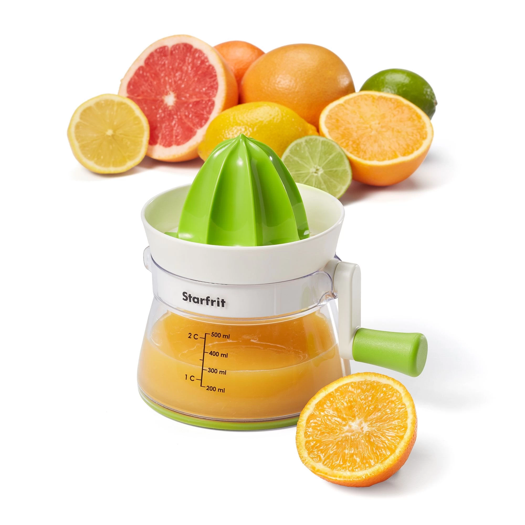 Starfrit Hand Crank Citrus Juicer 3 Starfrit Hand Crank Citrus Juicer