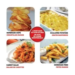 Starfrit ''Pump 'N' Slice'' Mandoline -Home-Kitchen starfrit starfrit pump n slice mandoline 8