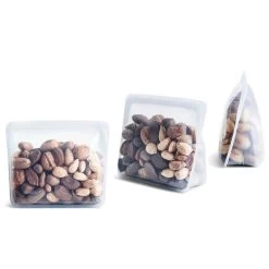 Stasher Reusable Stand-Up Storage Bag -Home-Kitchen stasher stasher reusable stand up storage bag 2