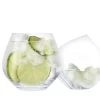 Stemless Gin Copa Glass With Coasters -Home-Kitchen stemless gin copa glass with coasters