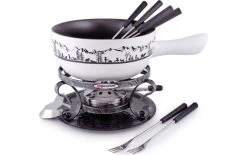 Swissmar Cast Iron Fondue Set "Heidi" 9 Pieces