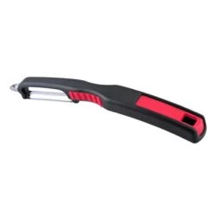 Swissmar Double Edge Peeler, Black & Red