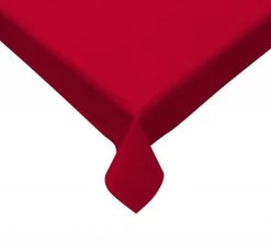 TexStyles Deco Red Vinyl Tablecloth 54 X 72"