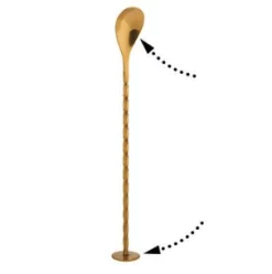 Trudeau 3pcs Black-Gold Cocktail Mixer Set -Home-Kitchen trudeau trudeau 3pcs black gold cocktail mixer set 4