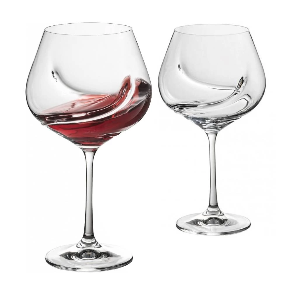Trudeau Set Of 2 Oxygen Red Wine Glasses 4 Trudeau Set Of 2 Oxygen Red Wine Glasses - Image 2