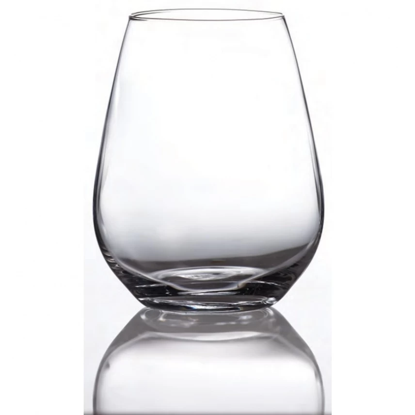 Trudeau Set Of 8 Brava Stemless White Wine Glasses 3 Trudeau Set Of 8 Brava Stemless White Wine Glasses