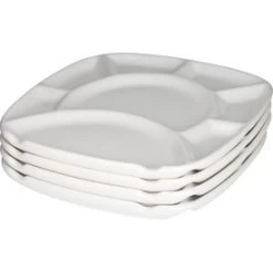 Trudeau Set Of Fondue Plates