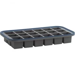 Trudeau Silicone Ice Cube Tray With Integrated Steel Structure
