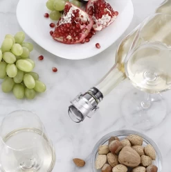 Trudeau Wine Pourer And Stopper 7 Trudeau Wine Pourer And Stopper -Home-Kitchen trudeau trudeau wine pourer and stopper 2