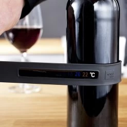 Vacu Vin Flexible Wine Bottle Snap Thermometer, Dark Grey 8 Vacu Vin Flexible Wine Bottle Snap Thermometer, Dark Grey -Home-Kitchen vacu vin flexible wine bottle snap thermometer dar 2