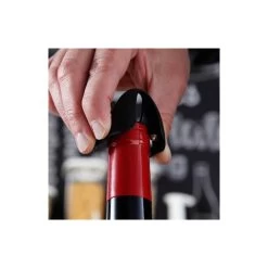 Vacu Vin Quarter Turn Foil Cutter With Cork Holder, Black -Home-Kitchen vacu vin quarter turn foil cutter with cork holder 3