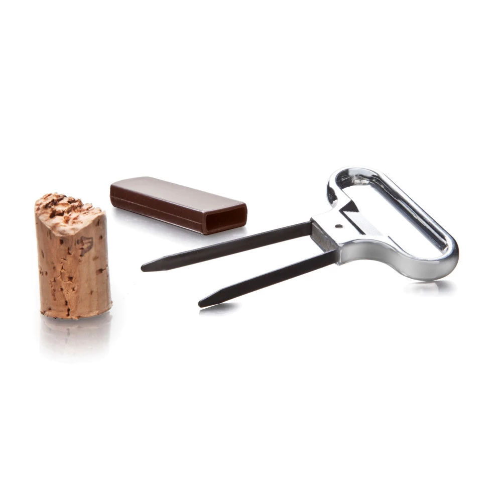 Vacu Vin Two Stainless Steel Cork Puller For Brittle/Damaged Corks 3 Vacu Vin Two Stainless Steel Cork Puller For Brittle/Damaged Corks