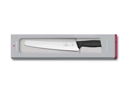 Victorinox Swiss Classic Bread And Pastry Knife 22cm - Black Handle -Home-Kitchen victorinox victorinox swiss classic bread and past 2