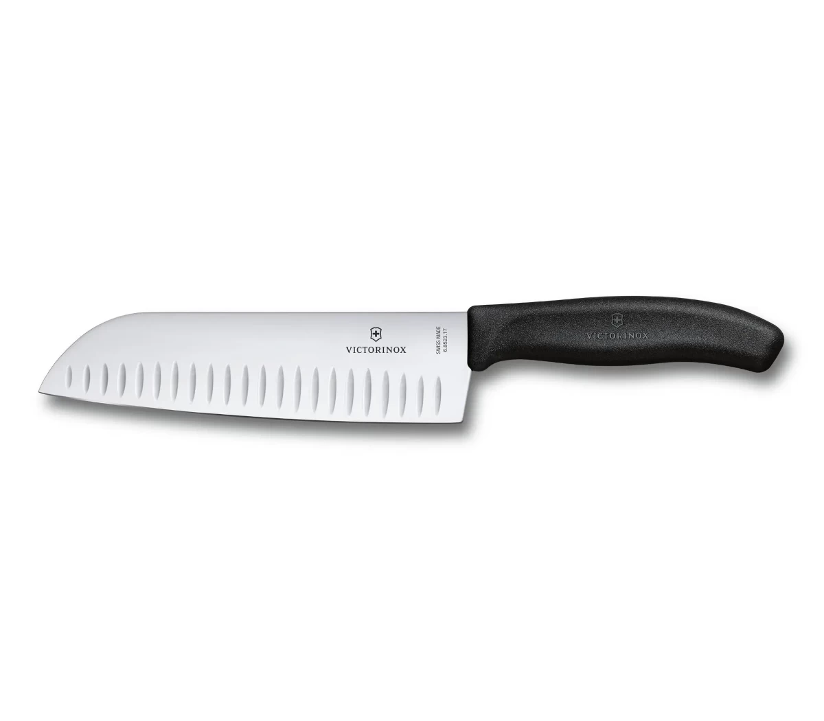 Victorinox Swiss Classic Santoku Knife With Fluted Edge
