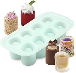 Wilton Silicone 8 Cavity Round Cup Mold -Home-Kitchen wilton wilton silicone 8 cavity round cup mold 2