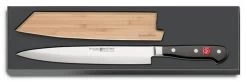 Wüsthof Classic 9" Slicing Knife With Bamboo Sheath